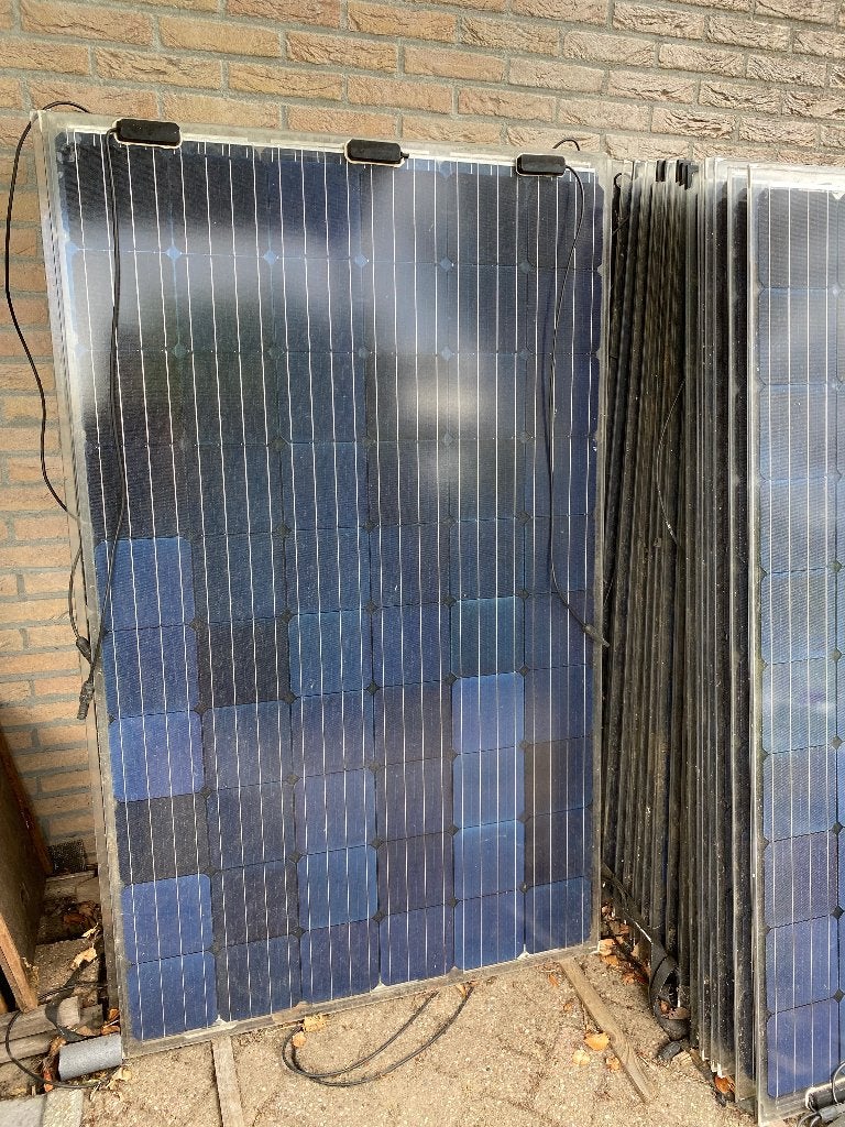 Zonnepanelen, Ophalen, Gebruikt