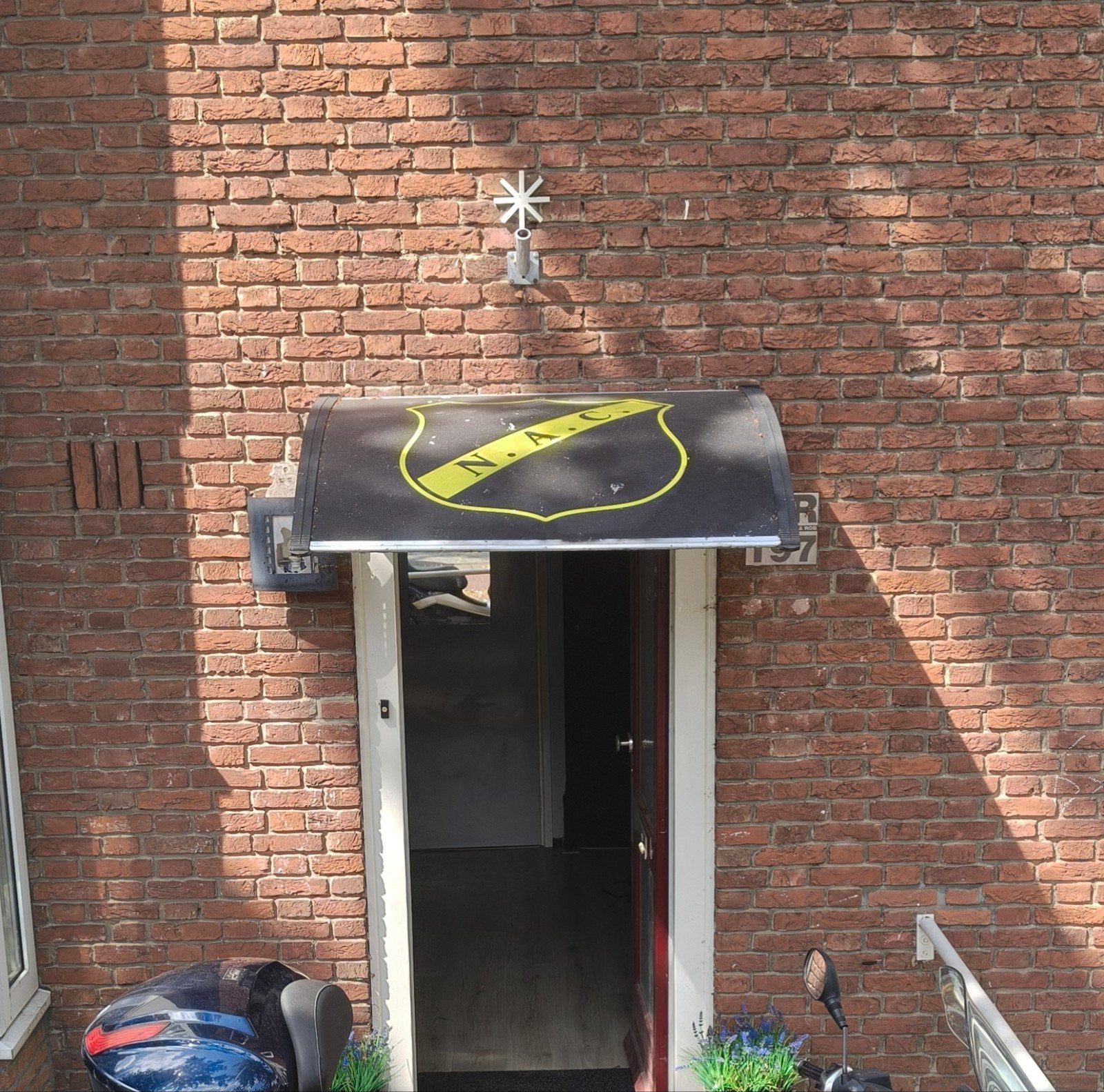 NAC Breda Luifel - Uniek item voor de echte fan!, Ophalen, Overige stijlen, Metaal, Gebruikt