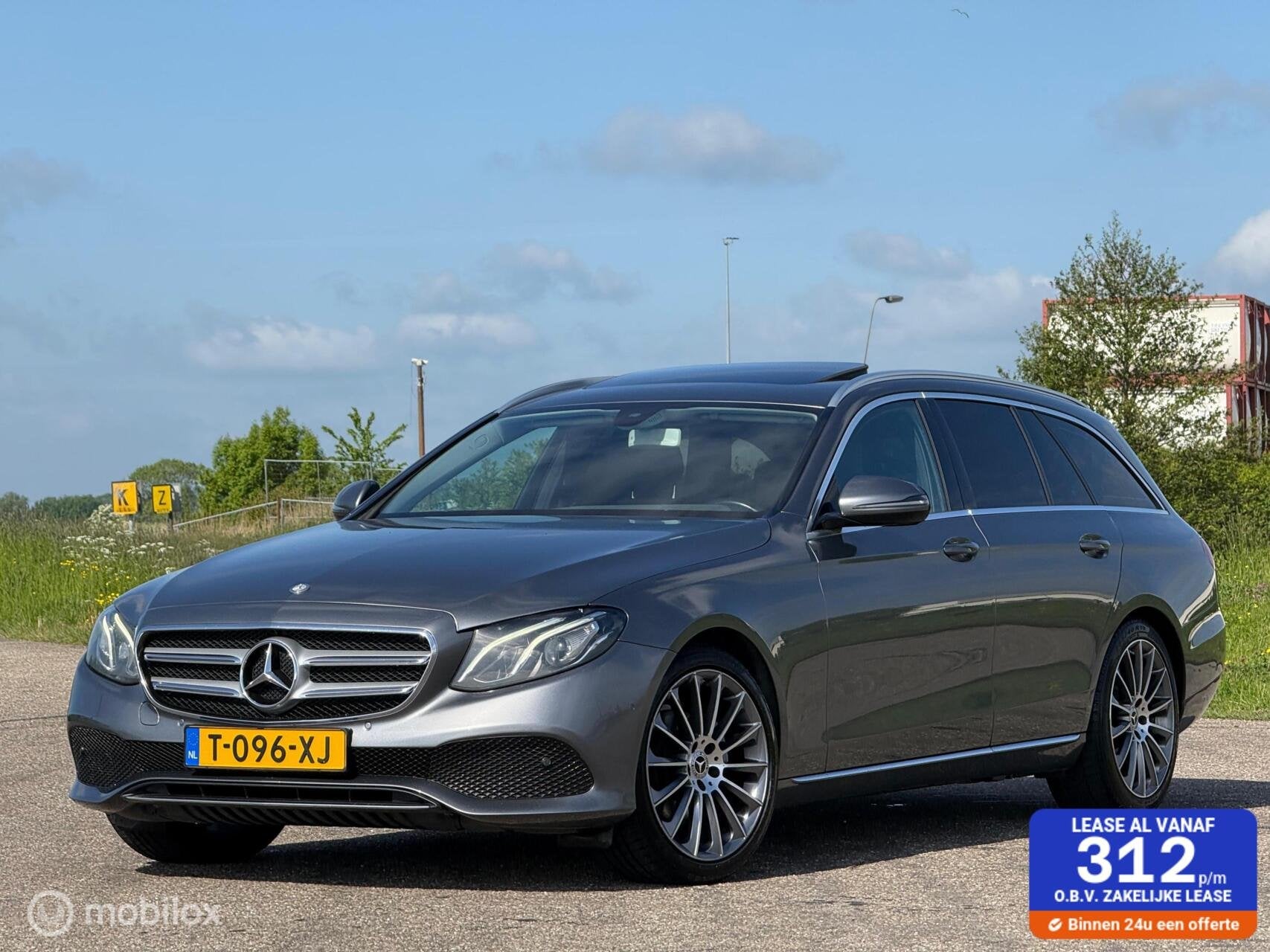 Mercedes E-klasse Estate 220 d Prestige Plus, Automaat, Achterwielaandrijving, Gebruikt, Leder