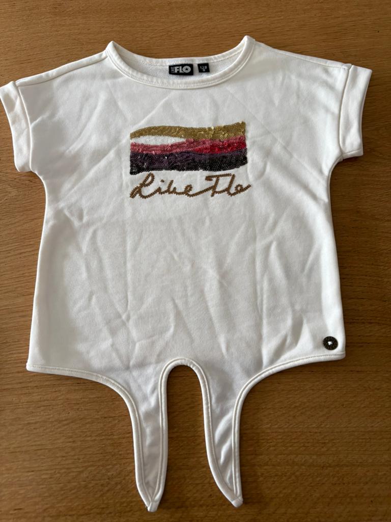 Nieuw, flo shirt, maat 128, Ophalen of Verzenden, Nieuw, Meisje, Shirt of Longsleeve