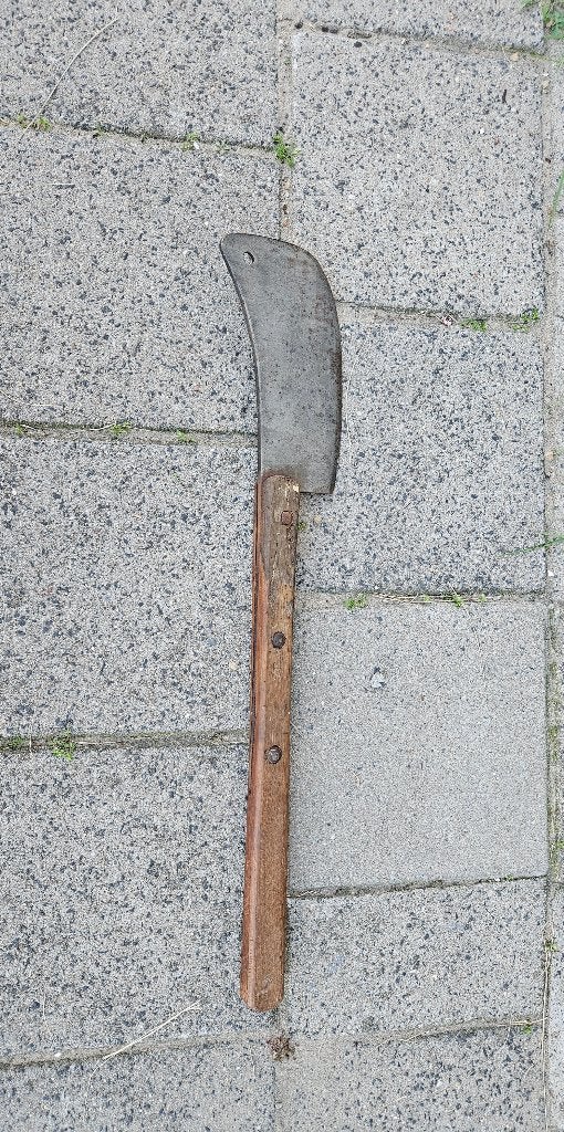 antieke slagersbijl, Ophalen of Verzenden