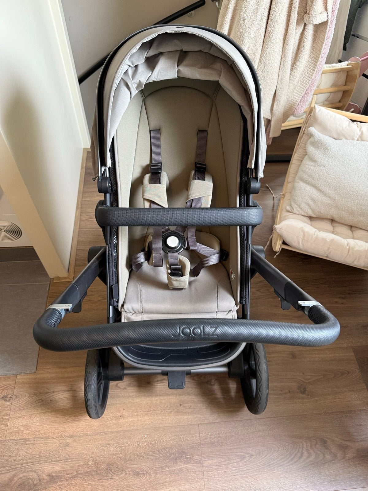 Joolz Day+ Sage Green Combiwagen met Cybex Cloud T Plus, Gebruikt, Combiwagen, Met autostoeltje, Ophalen