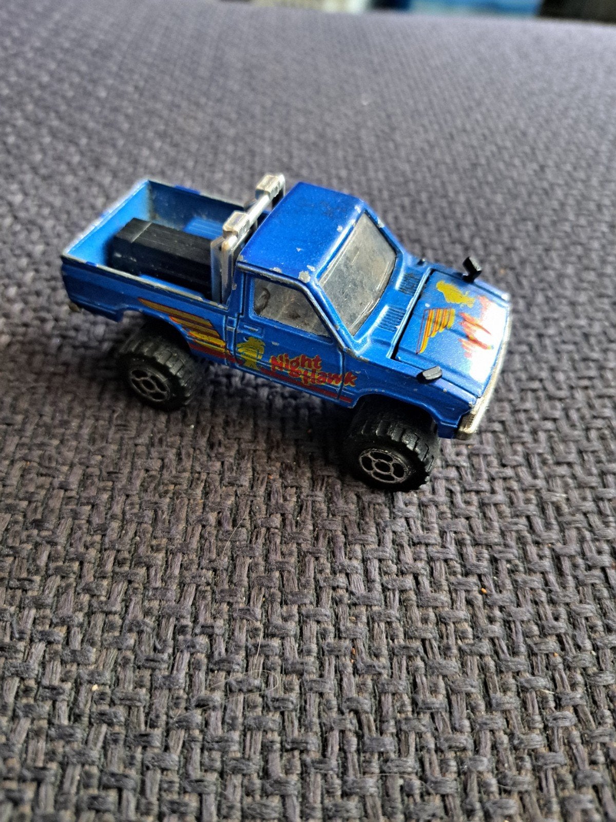 Majorette model toyota  4 x 4 pick up.schaal 1:56, France, Gebruikt, Auto, Ophalen of Verzenden