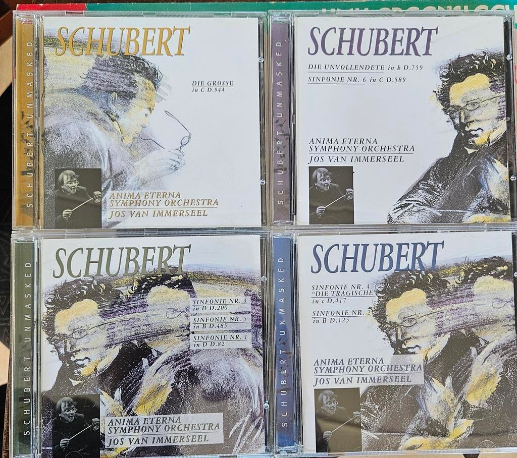 Schubert: Symfonieën - Anima Eterna, Jos van Immerseel (4 CD, Ophalen of Verzenden, Romantiek, Zo goed als nieuw, Orkest of Ballet