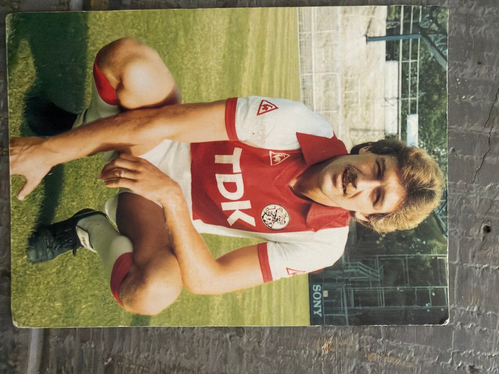 Ronald Spelbos Ajax Spelerskaart - Vintage, Ophalen of Verzenden, Gebruikt, Ajax, Spelerskaart