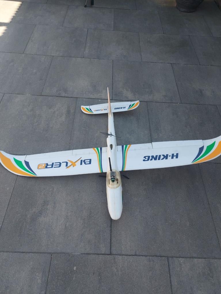 HobbyKing Bixler 2  vliegtuig met camera en ontvanger frsky, Ophalen, Gebruikt, Elektro, RTF (Ready to Fly)