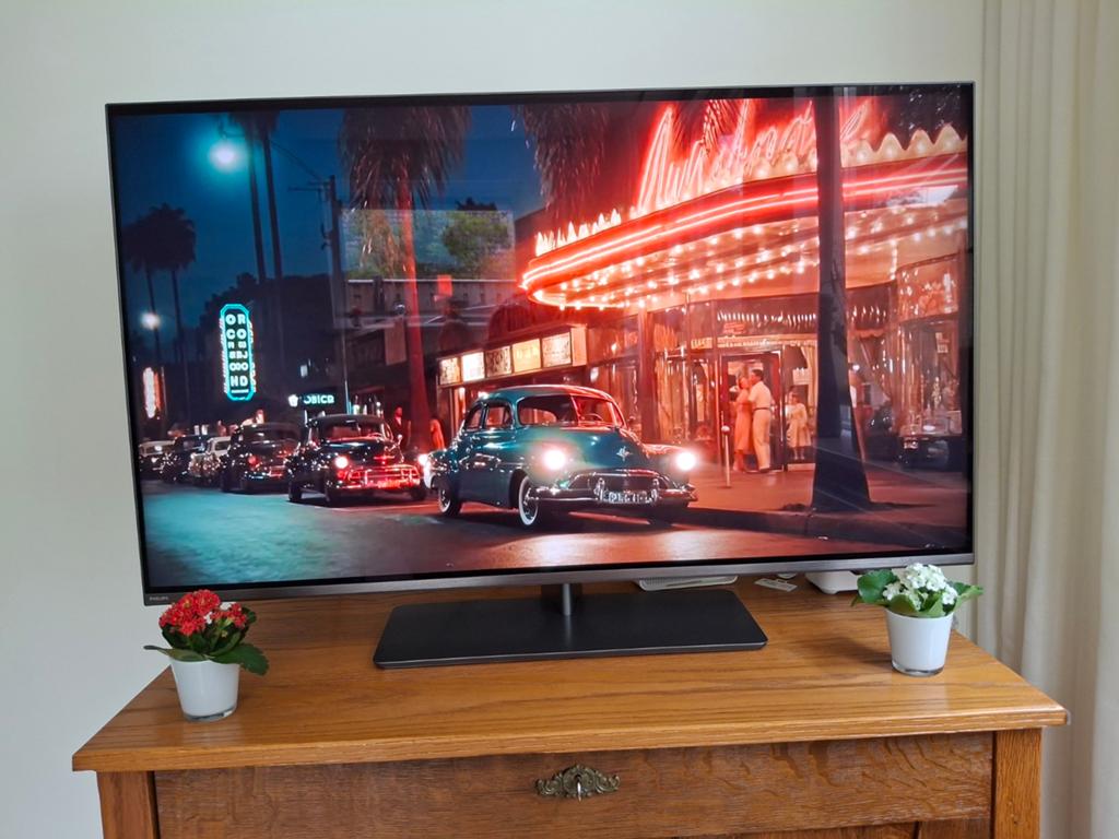 Zgan Philips 50" 4K Ambilight (120Hz/HDMI 2.1), Audio, Tv en Foto, Televisies, LED, 50 Hz, Zo goed als nieuw, 100 cm of meer