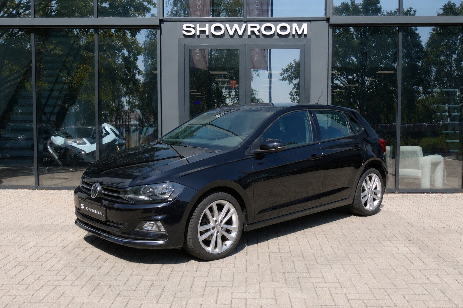 Volkswagen Polo 1.0 TSI Highline PDC CARPLAY, Auto's, Gebruikt, Euro 6, Origineel Nederlands, Bedrijf