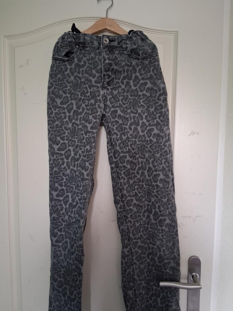 Leuke panterprint broek, Ophalen of Verzenden, Onbekend, Maat 34 (XS) of kleiner, Gedragen