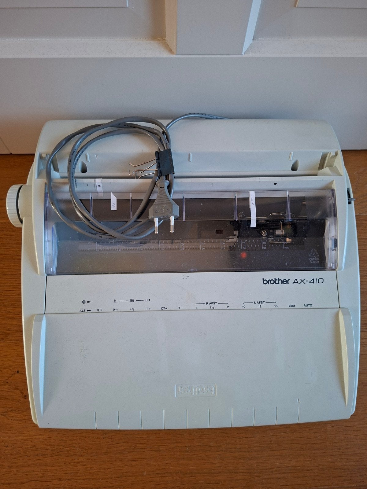 Brother AX-410 elektronische typemachine, Diversen, Ophalen