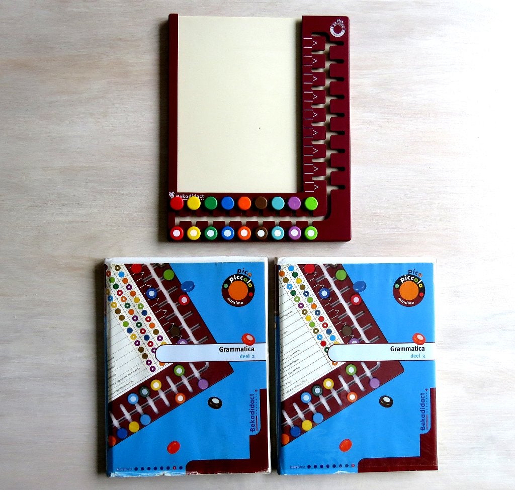 Pico Piccolo grammatica groep 7 en 8, bord en kaartensets, Boeken, Optimumboek, Ophalen of Verzenden, Zo goed als nieuw, Nederlands