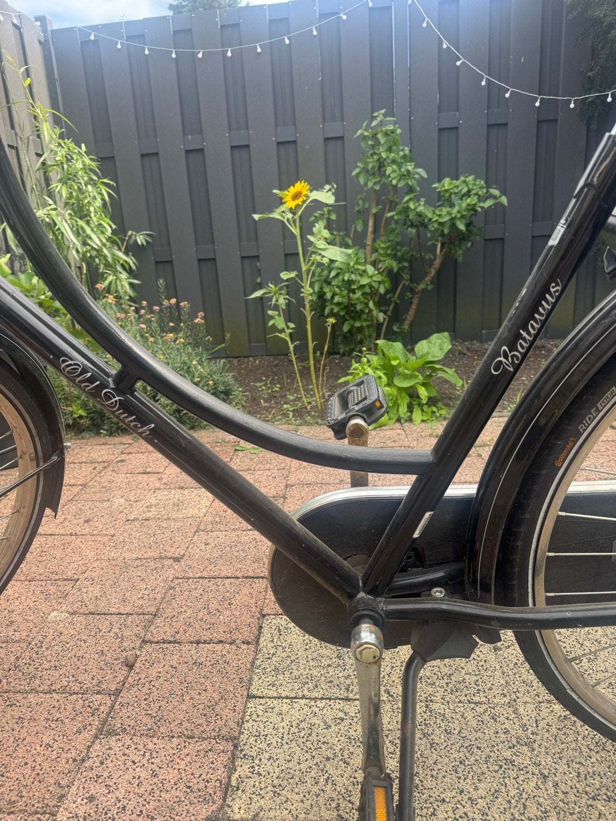 Batavus omafiets 26 inch met voordrager en krat, Fietsen en Brommers, Ophalen, Gebruikt