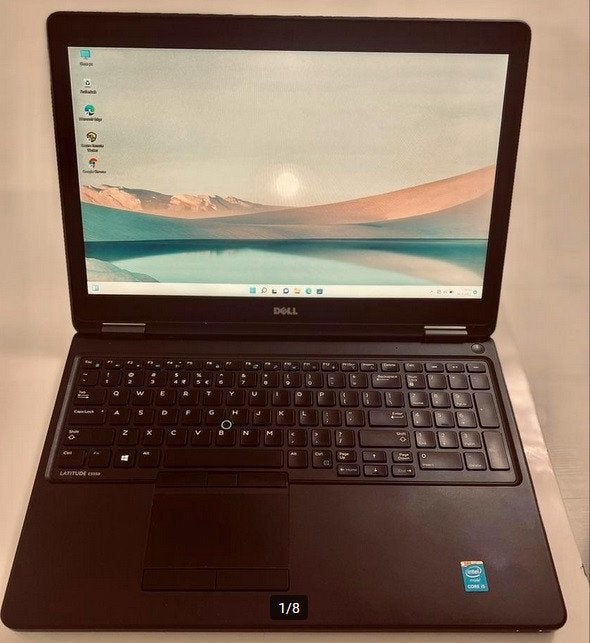Dell Latitude E5550 intel core i5 5300 -2.30 GHz 15.6 inch, 2 tot 3 Ghz, 15 inch, Ophalen of Verzenden, Zo goed als nieuw