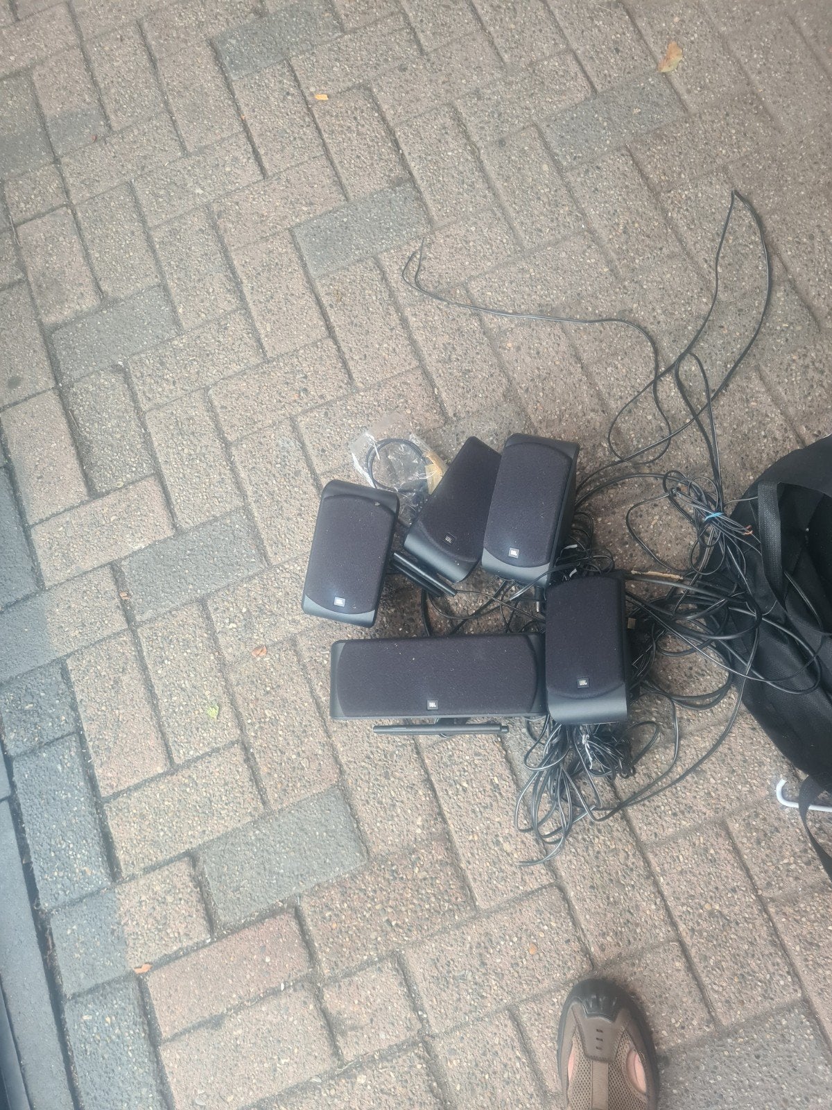 JBL boxen Er is nog een grote box bij niet op foto, Audio, Tv en Foto, Gebruikt, JBL, Ophalen of Verzenden, Surroundset