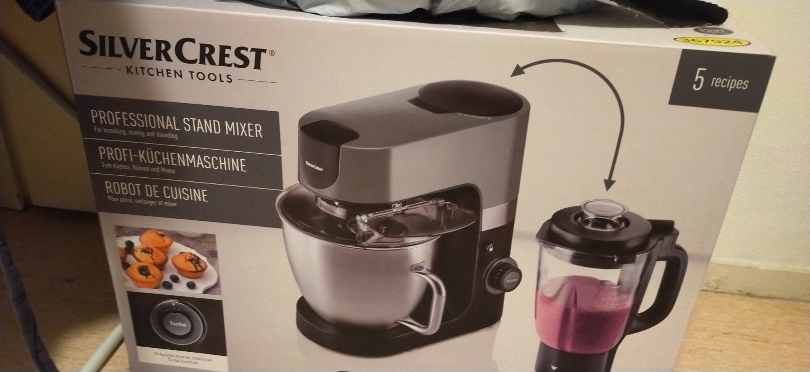 SilverCast keukenmachine 2 in 1 nieuw in Doos met boekje, Ophalen, Nieuw, Blender