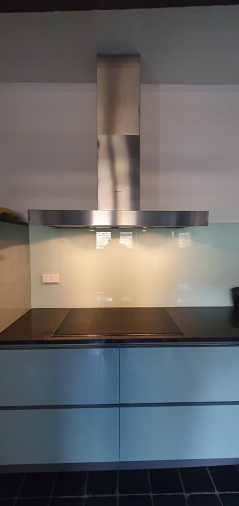 RVS / Inox afzuigkap, Witgoed en Apparatuur, Ophalen of Verzenden, Gebruikt, Vrijstaand, Wandschouwkap