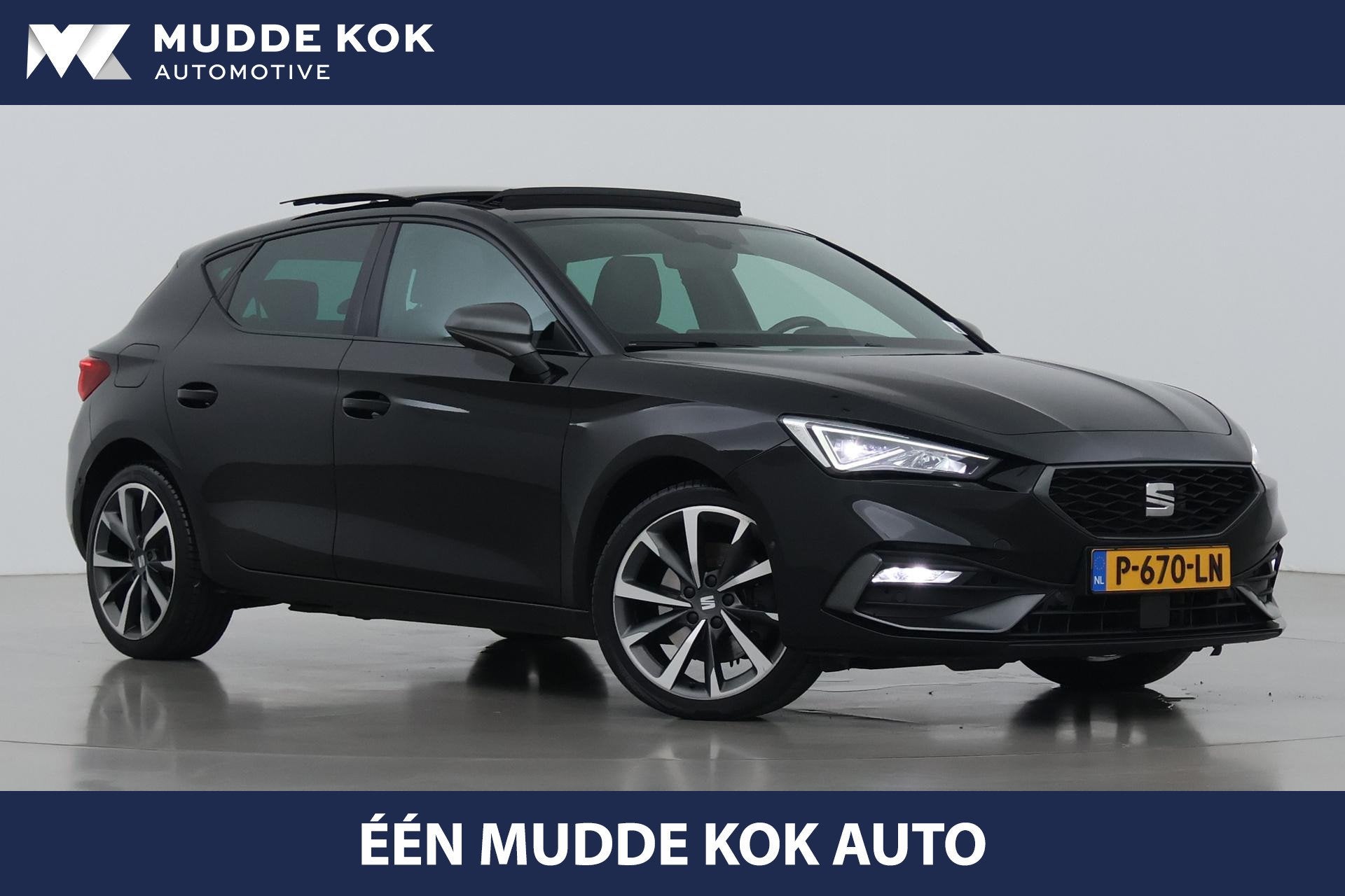 SEAT Leon 1.4 TSI eHybrid PHEV FR | ACC | Panoramadak | Stuu, Auto's, Gebruikt, Leon, Zwart, Plug-in hybride