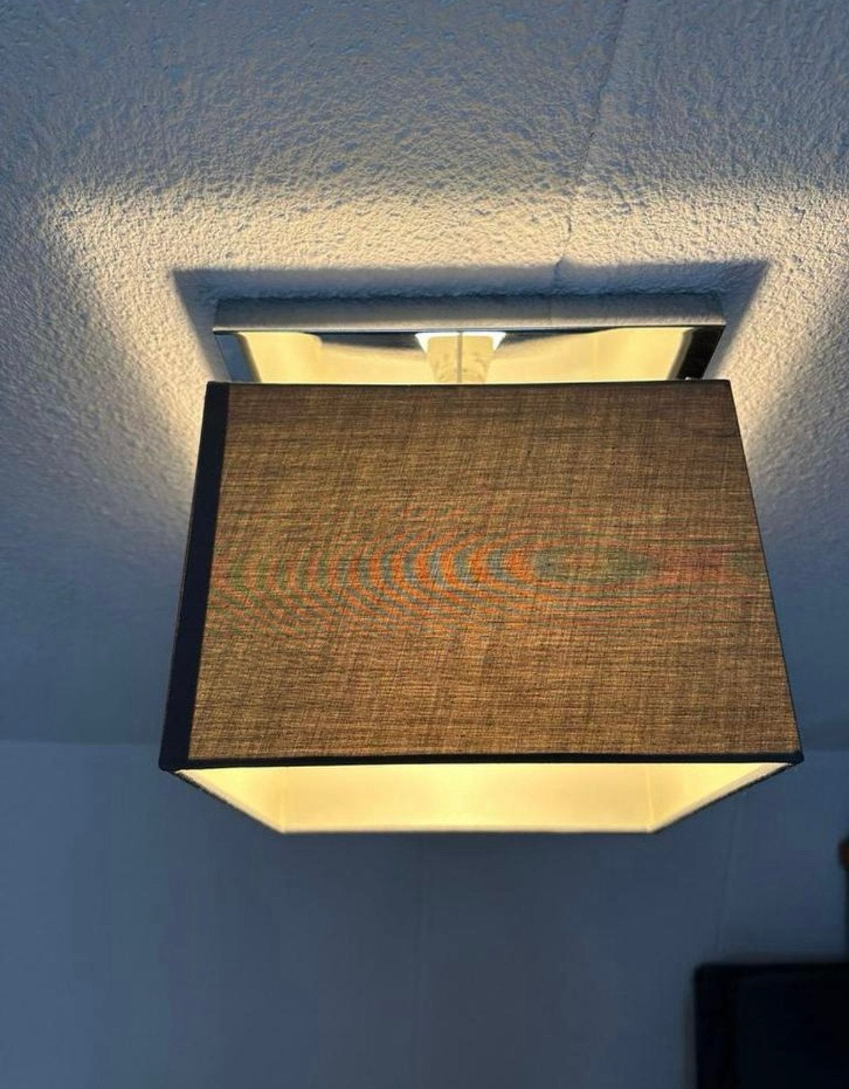 KARWEI Plafondlamp Kubus Grijs, Gebruikt, Modern, LED, Metaal