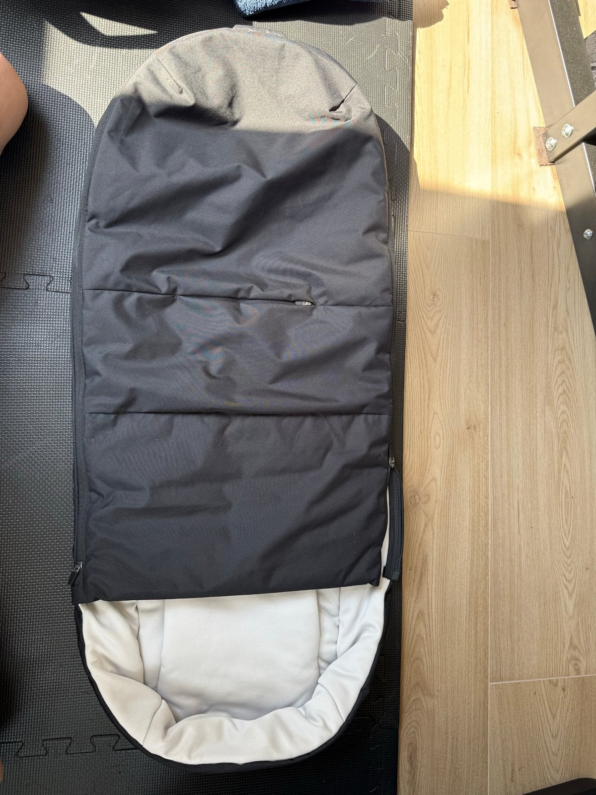 Thule Voetenzak - Stroller Footmuff - Zwart (Nieuw), Ophalen, Nieuw, Kinderwagen, Overige merken