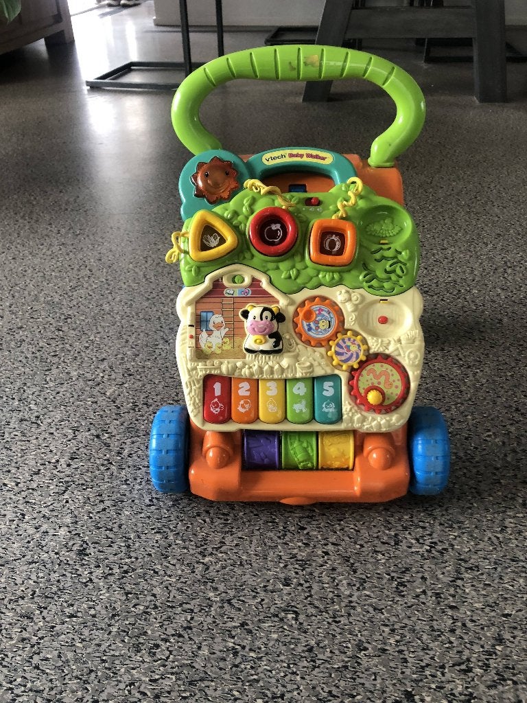 VTech Baby Walker - Interactieve Loopwagen, Ophalen of Verzenden, Gebruikt, 6 maanden tot 2 jaar