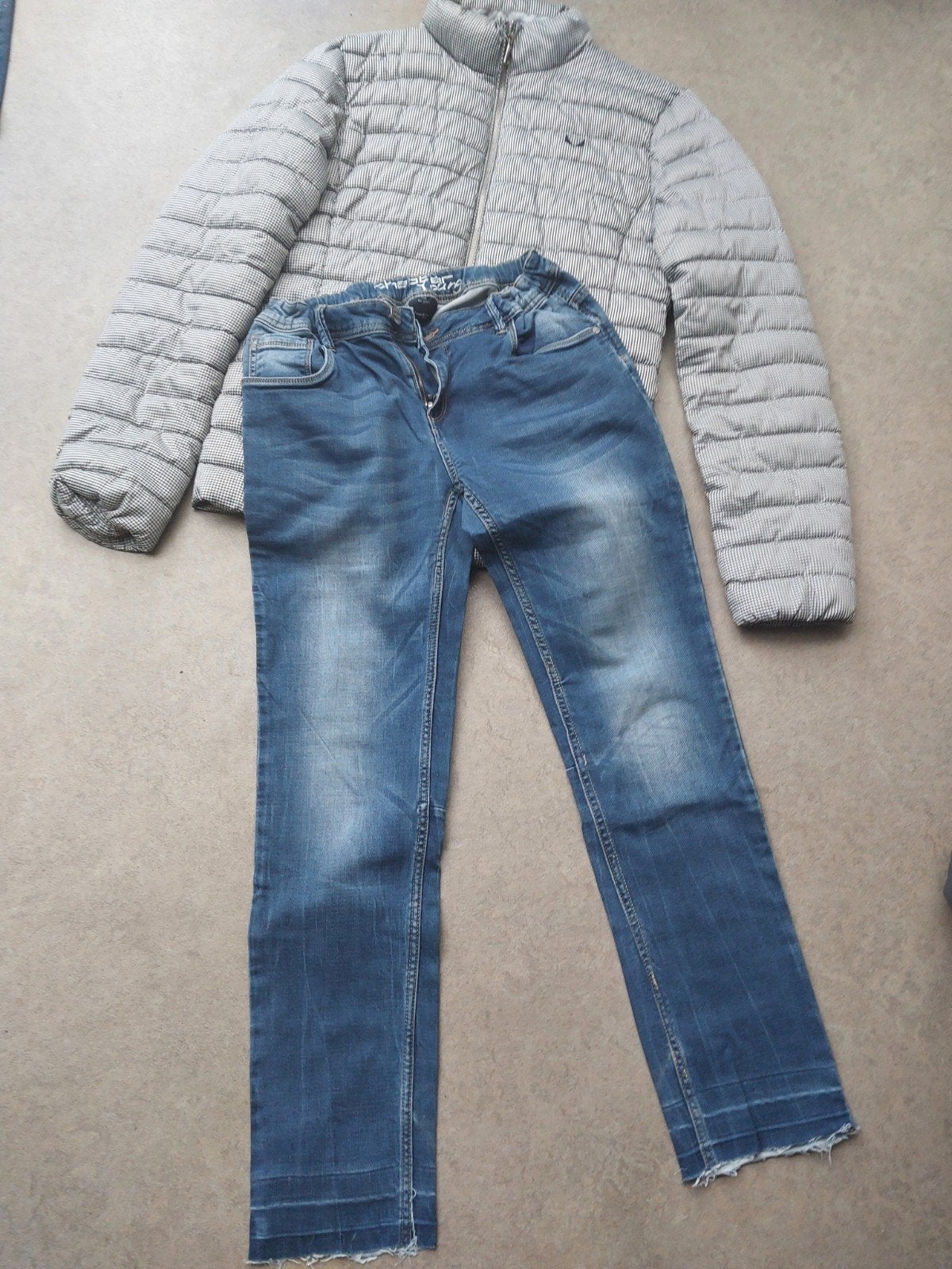 Jas en Jeans Maat 176 - Samen 5 euro., Ophalen, Jongen, Jas