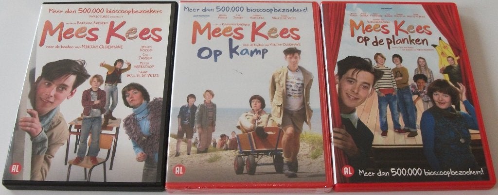 Dvd *** MEES KEES *** Deel 1 + 2 + 3, Alle leeftijden, Nederlands, Ophalen of Verzenden, Zo goed als nieuw