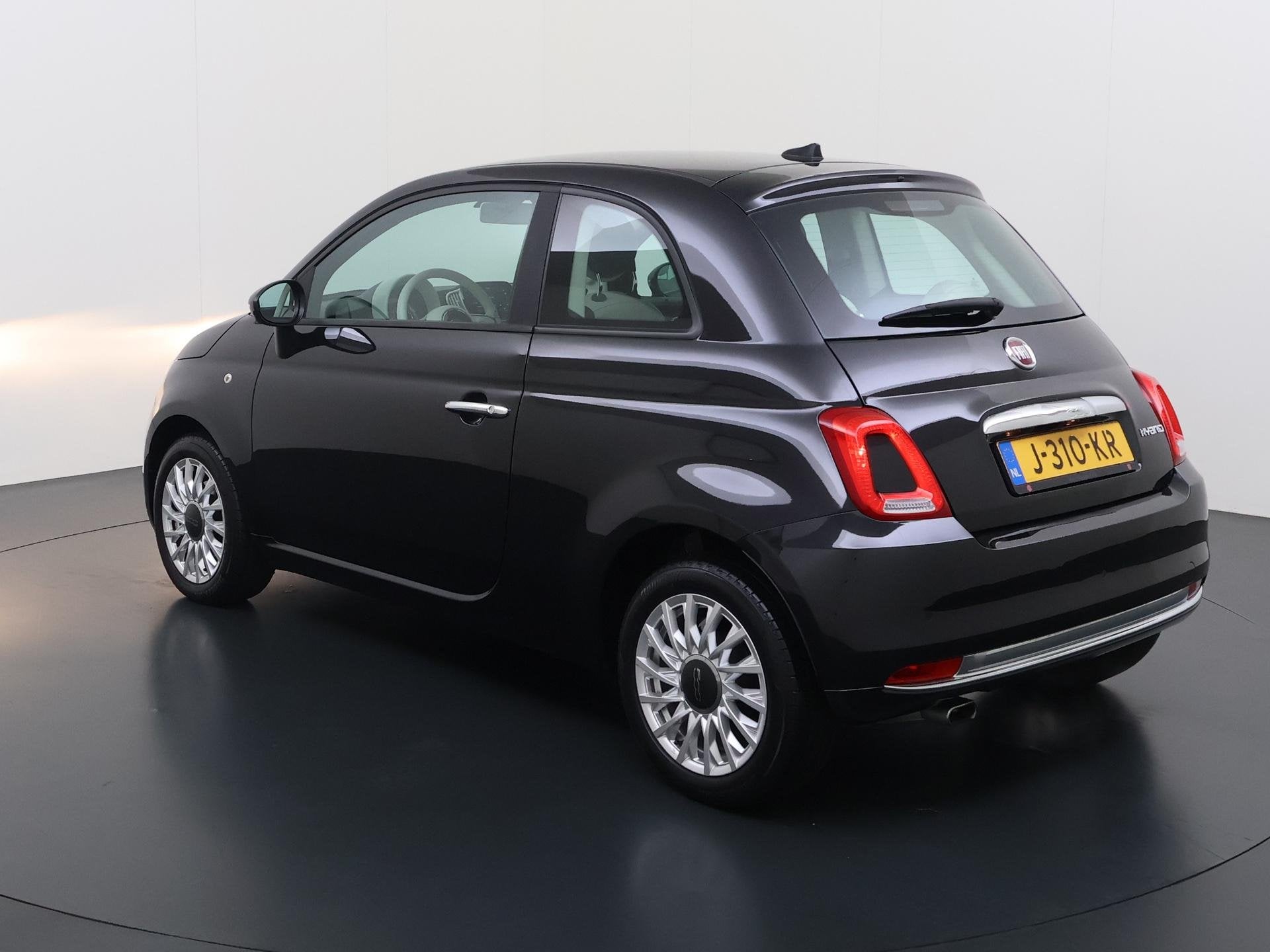 Fiat 500 1.0 Hybrid Lounge | Navigatie | LM velgen | Cruise, Auto's, Voorwielaandrijving, 12 maanden, Stof, Euro 6