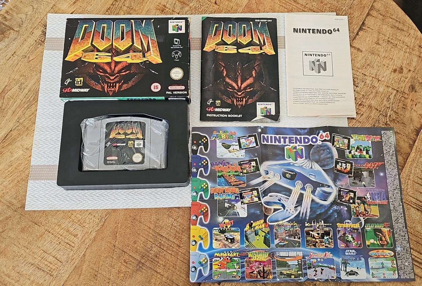 Doom 64 (Nintendo 64) - Compleet met doos en boekje, Shooter, 1 speler, Ophalen of Verzenden, Zo goed als nieuw