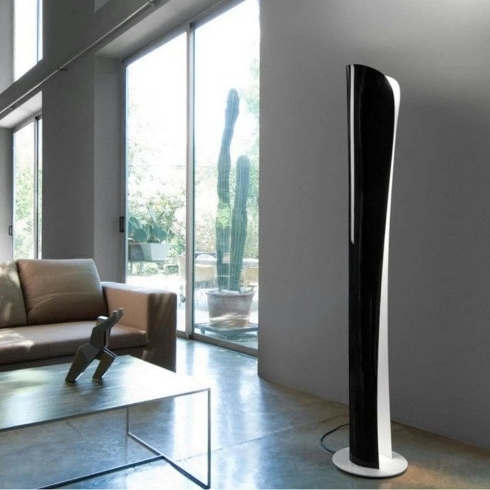 Artemide Cadmo vloerlamp zwart /wit, Ophalen, 150 tot 200 cm