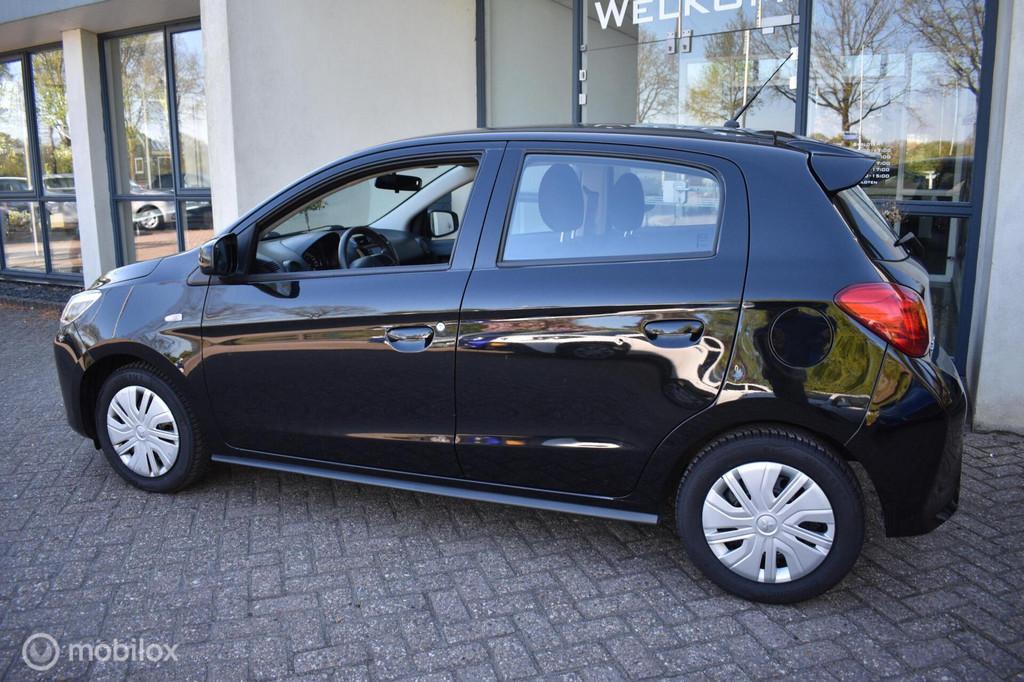 Mitsubishi Space Star 1.2 Cool+ 5DRS, 2021|Airco, Auto's, Mitsubishi, Voorwielaandrijving, Stof, 850 kg, Zwart