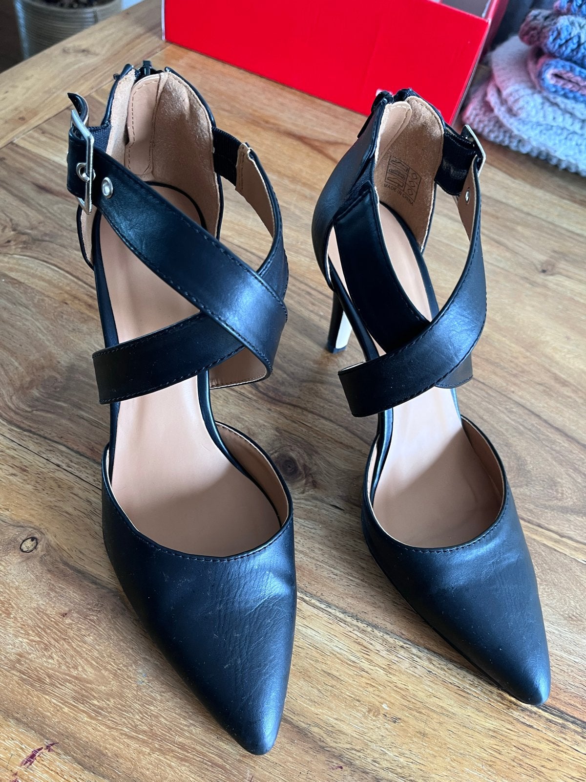 Zwarte hoge pumps Anna Field Maat 40, Pumps, Zwart, Ophalen of Verzenden, Zo goed als nieuw