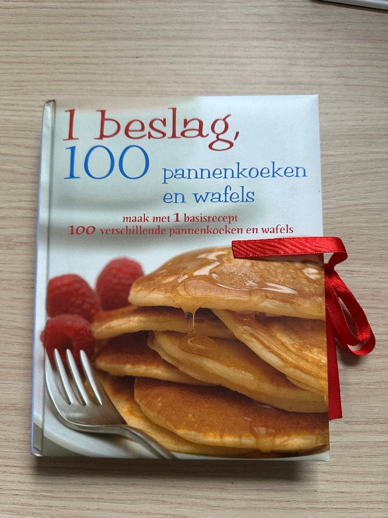 1 beslag, 100 pannekoeken kookboek, Boeken, Ophalen of Verzenden, Nieuw, Onbekend, Europa