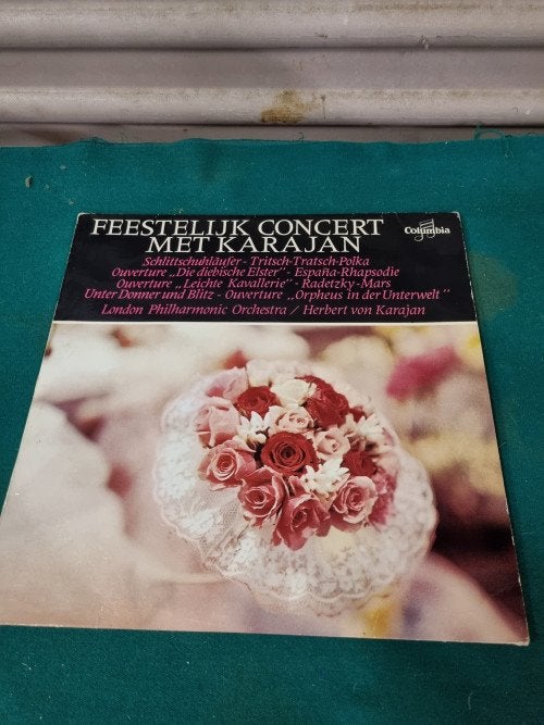 Lp karajan feestelijk concert, Ophalen of Verzenden