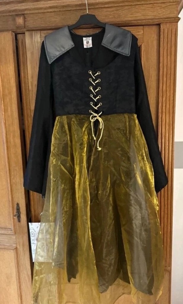 Middeleeuwse Jurk, Kleding | Dames, Carnaval, Verzenden, Zo goed als nieuw, Kleding