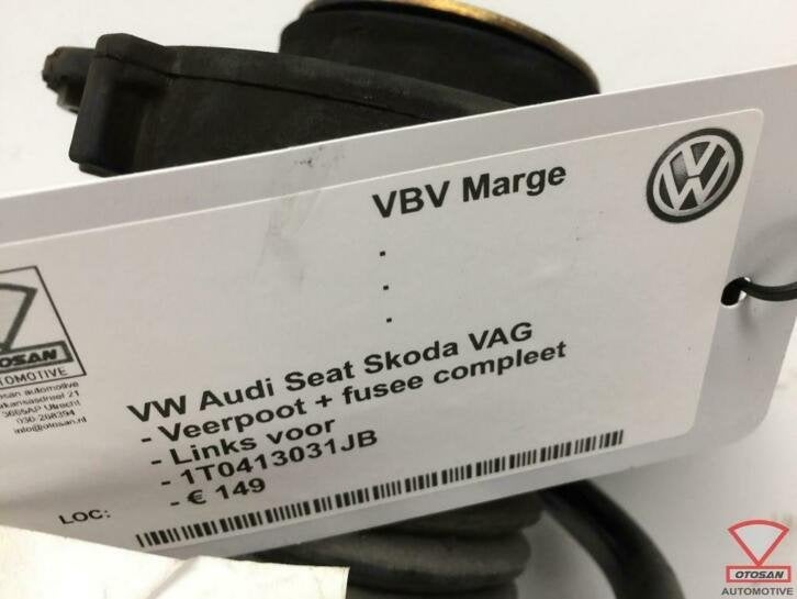 vw seat skoda vag veerpoot + fusee links voor 1t0413031jb, Gebruikt, Volkswagen, Volkswagen AG, Berliner Ring 2
38440  Wolfsburg, DE