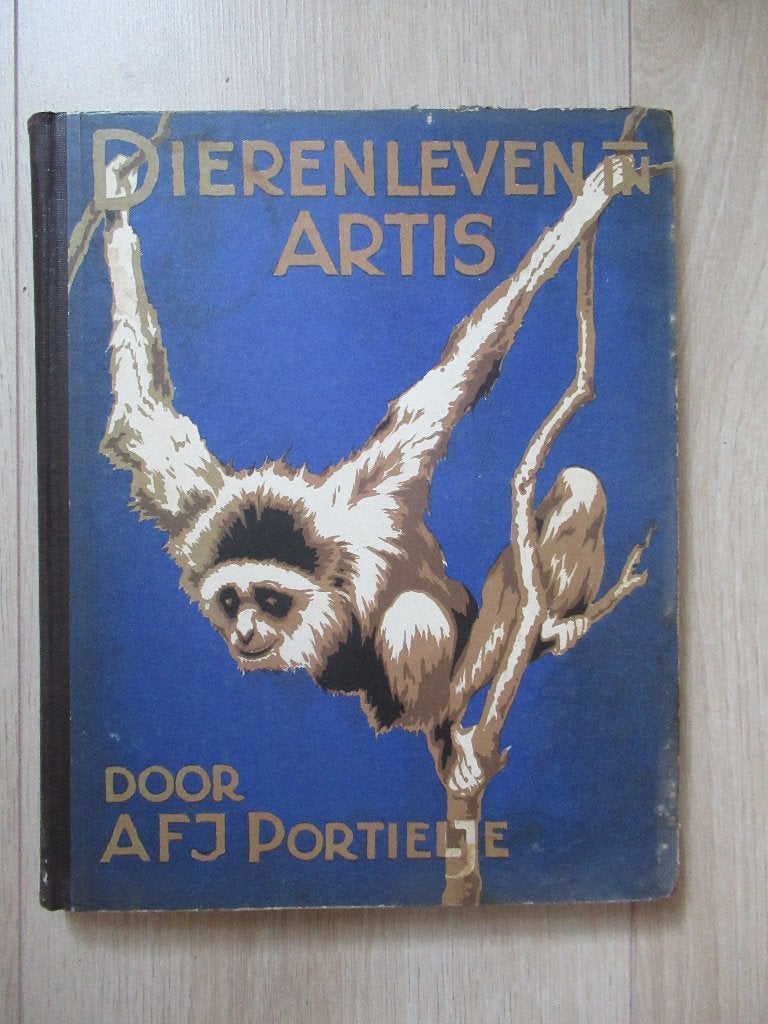 Verkade album Dierenleven in Artis, Boeken, Ophalen of Verzenden, Gelezen, Plaatjesalbum