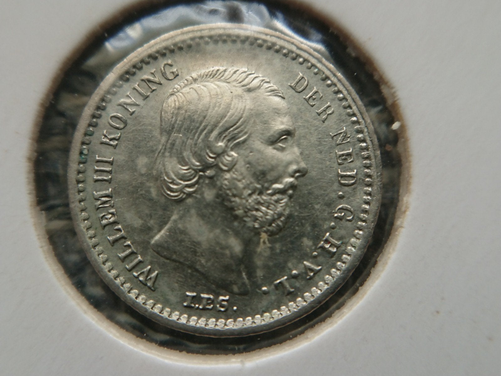 5 cent of stuiver 1869 Willem III hoge kwaliteit, Postzegels en Munten, Munten | Nederland, Ophalen of Verzenden, Koning Willem III