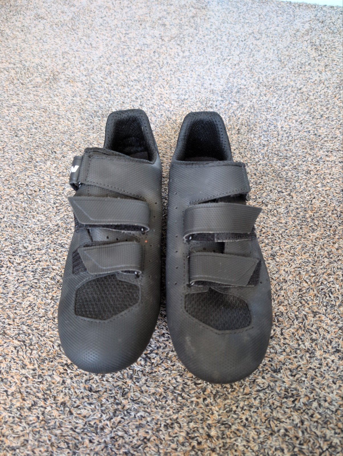 Decathlon B'Twin ROAR 500 Fietsschoenen Zwart Maat 44, Gebruikt, Heren, Schoenen, Overige maten