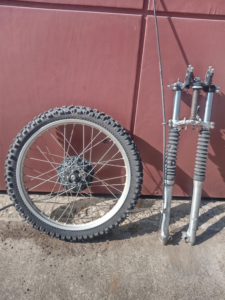 voorvork Honda XR 500 1983, Ophalen, Gebruikt