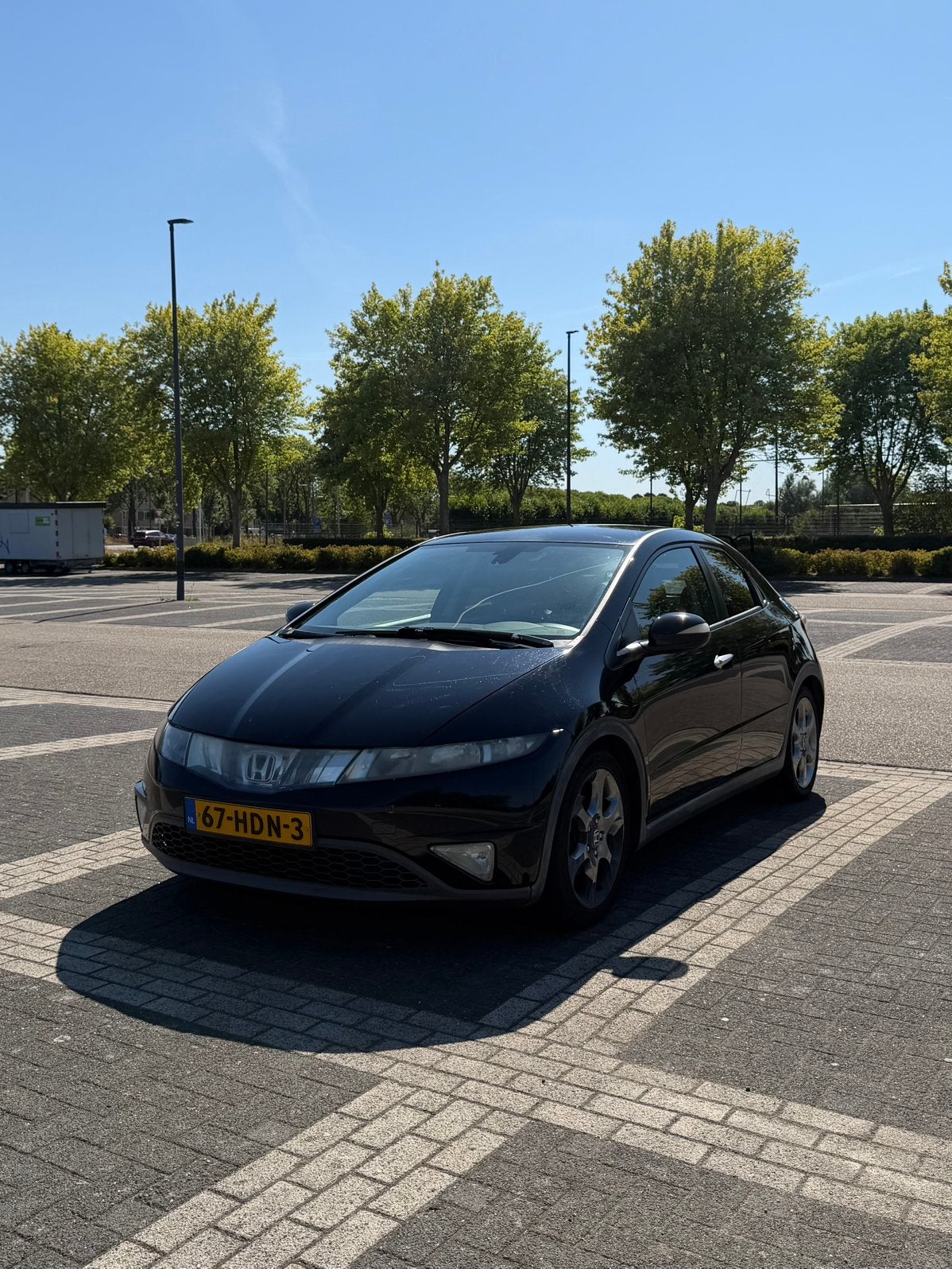 Honda Civic 1.8i 5DR 2008 | Carplay, Voorwielaandrijving, Zwart, 4 cilinders, Zwart