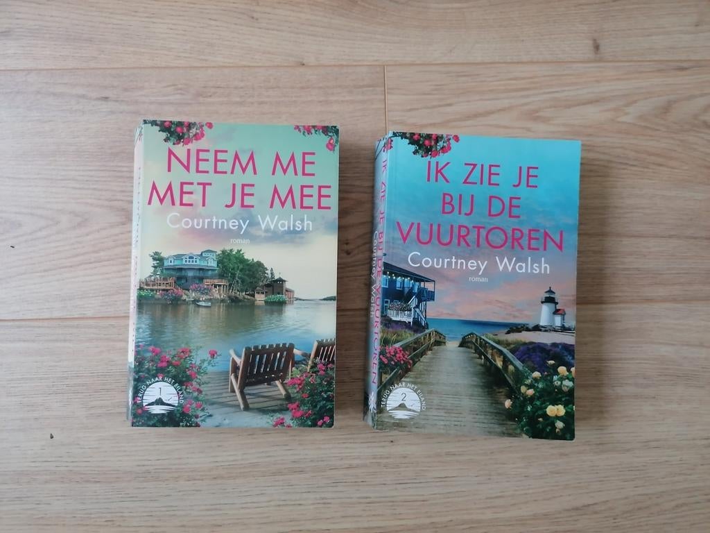 Courtney Walsh Neem me met je mee, Ik zie je bij de vuurtore, Boeken, Ophalen, Gelezen, Courtney Walsh