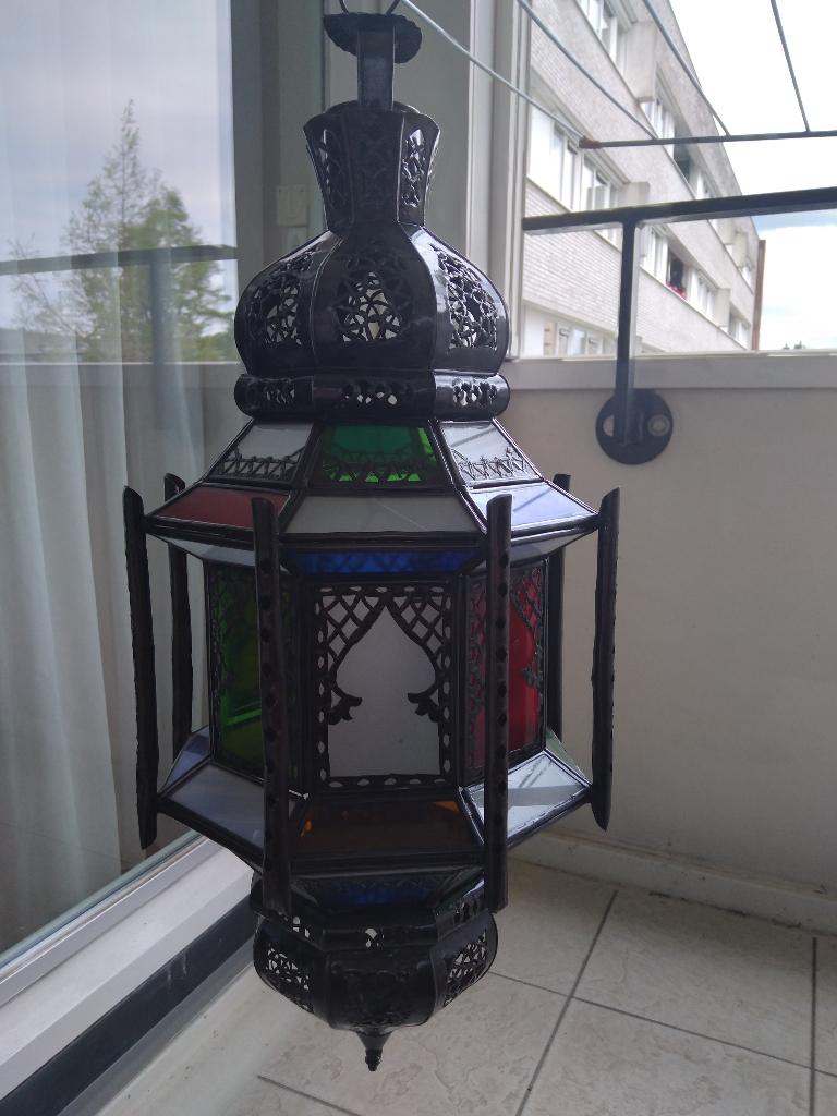 lamp, Ophalen, Zo goed als nieuw, Glas, Minder dan 50 cm