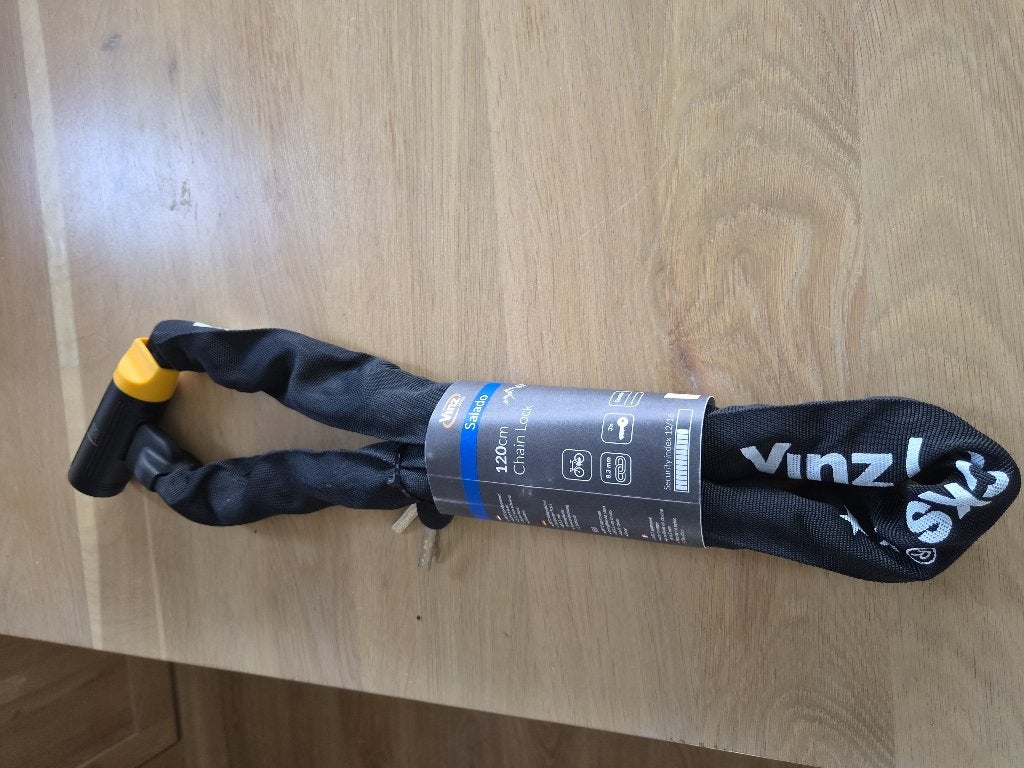 Te koop slot voor fiets/fatbike, Ophalen of Verzenden, Nieuw, Kettingslot