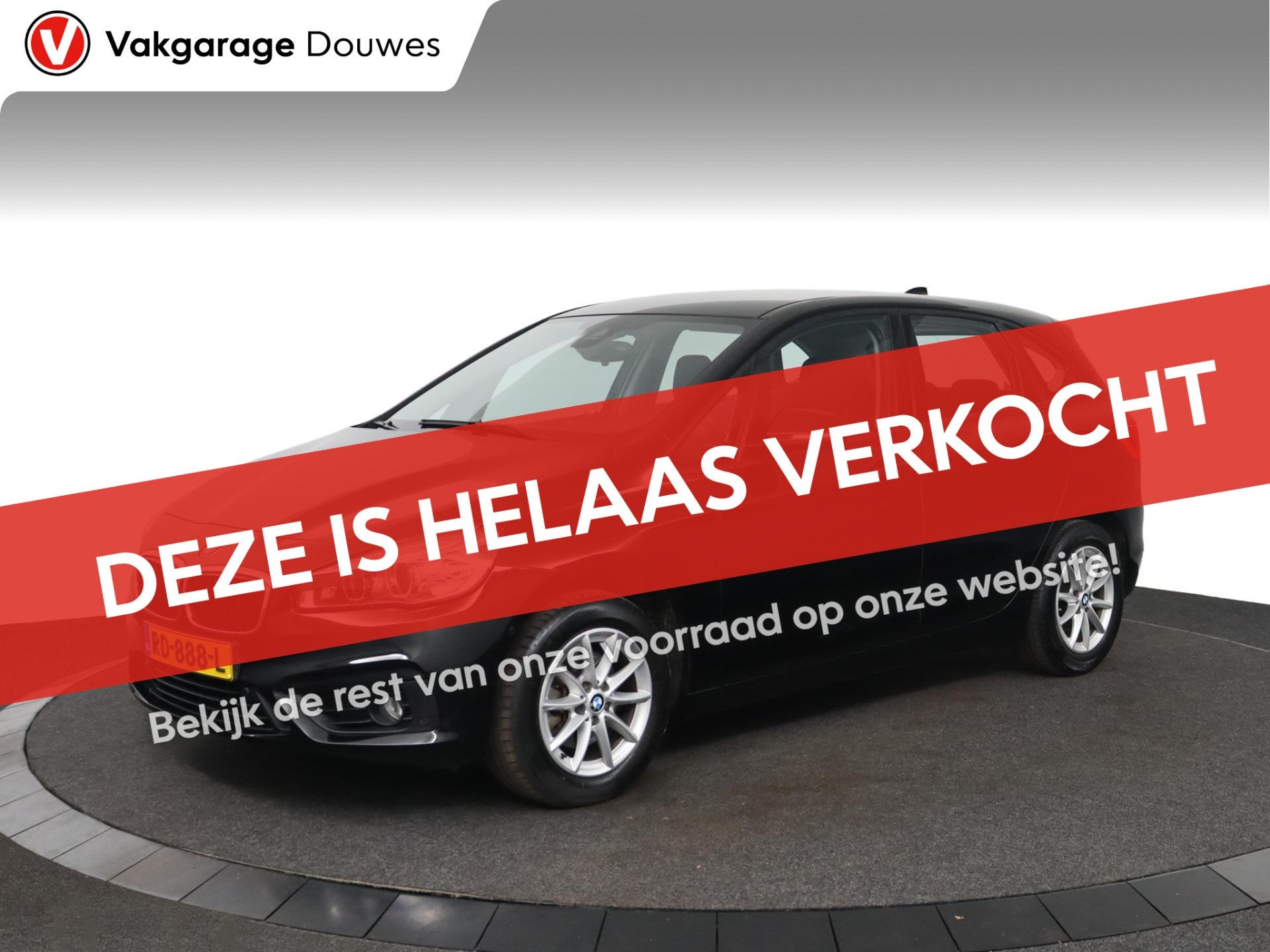 BMW 2 Serie Active Tourer 218i Corporate Executive | NAP | A, Auto's, 1345 kg, Gebruikt, Euro 6, Zwart