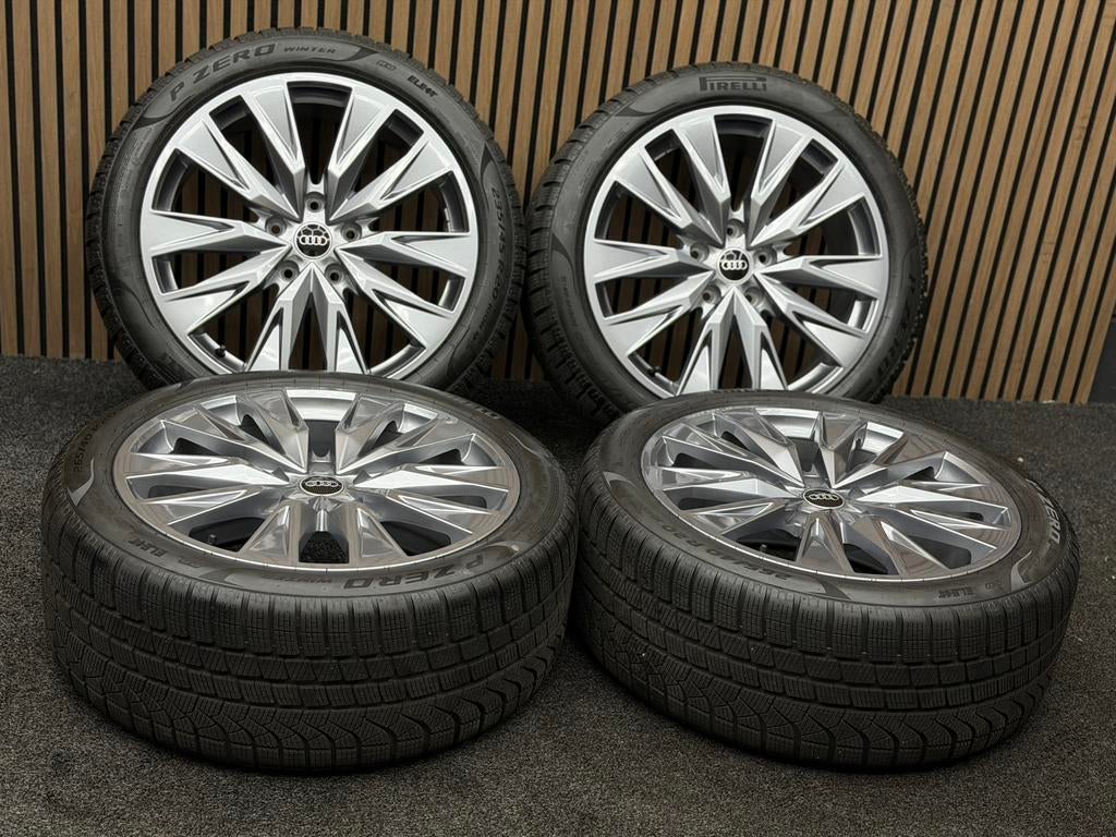ZGAN! Originele 20 inch Audi A6 S6 85E 2025 5x130 Pirelli RO, Auto-onderdelen, Banden en Velgen, Ophalen, ., Banden en Velgen