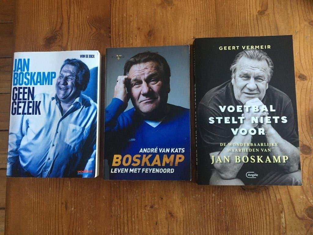 voetbalboeken- Jan Boskamp ( 3 x verschillend ):, Ophalen of Verzenden, Zo goed als nieuw, Balsport