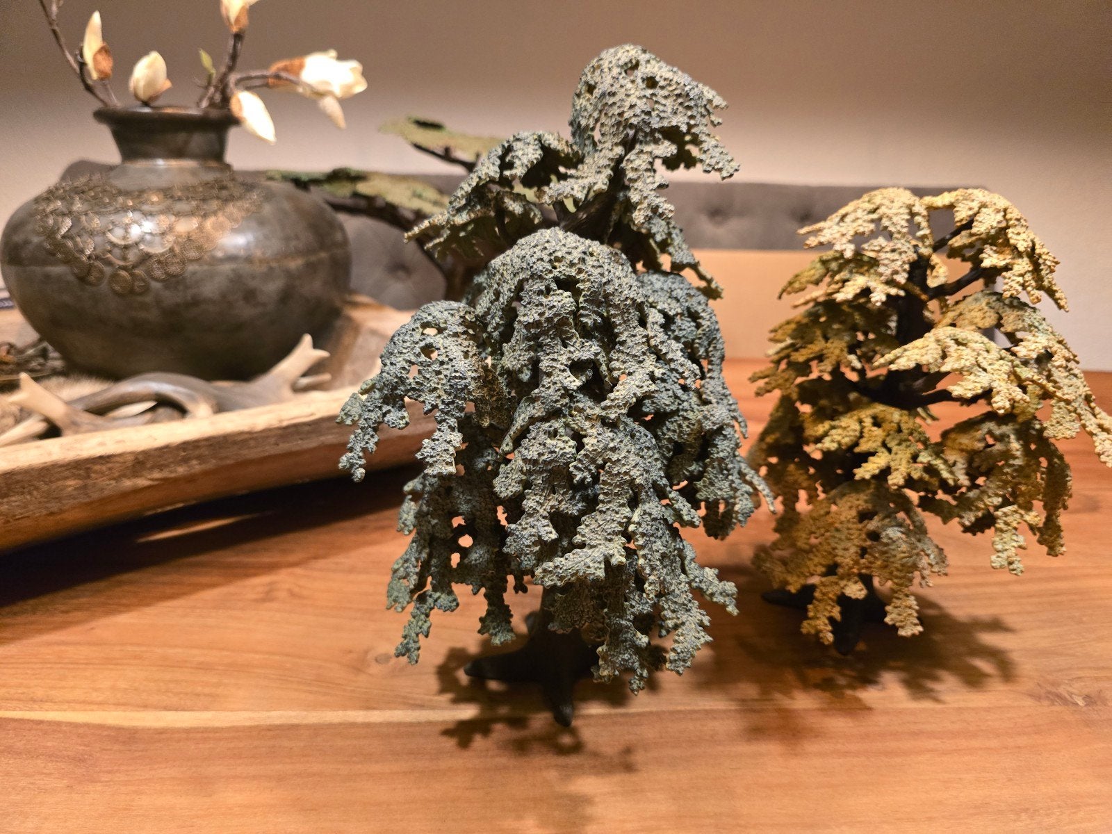 schleich dieren bomen, Ophalen of Verzenden, Zo goed als nieuw, Hond of Kat, Beeldje of Figuurtje