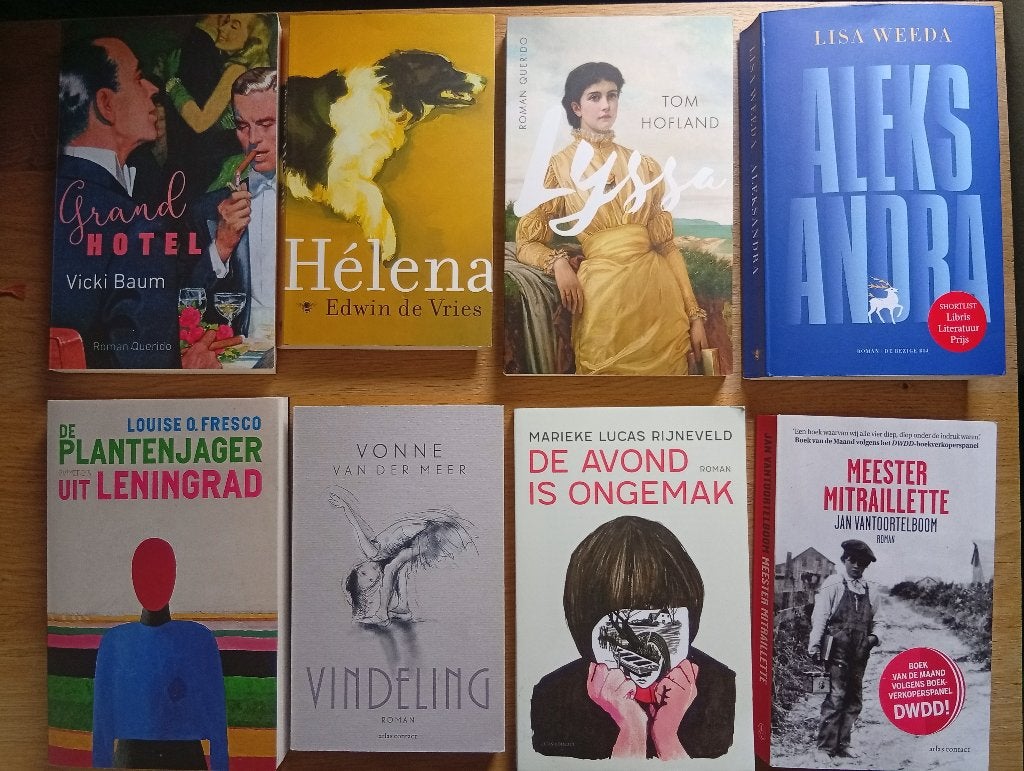 8 literaire romans | Rijneveld, Lisa Weeda, Tom Hofland e.a., Boeken, Romans, Ophalen of Verzenden, Gelezen, Diverse auteurs, Nederland