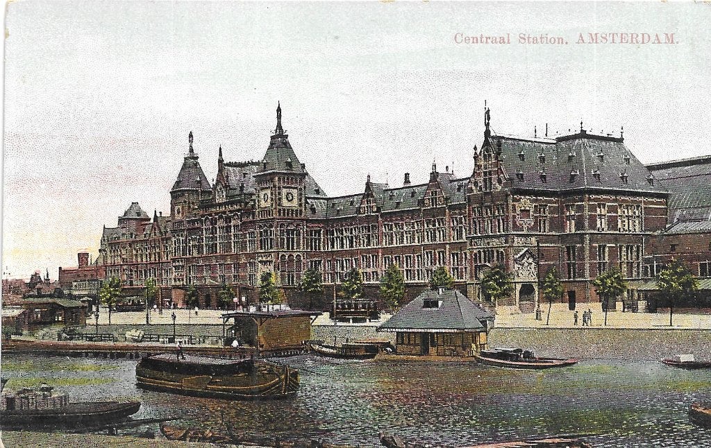 AK Amsterdam - Centraal Station, Verzenden, Voor 1920, Ongelopen, Noord-Holland