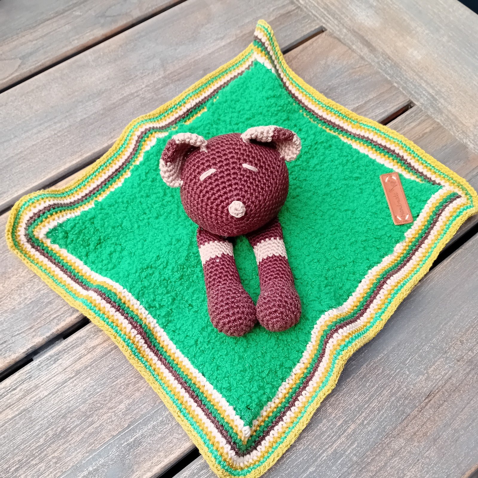 Gehaakt knuffeldoekje, Ophalen of Verzenden, Nieuw, Haken, Overige typen